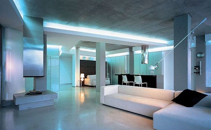 Интерьер однокомнатной квартиры в стиле хай тек (56 идей интерьера) - Ремонт в доме